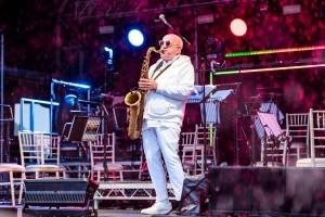 Urban Soul Orchestra on stage at Classic Ibiza Blickling 2023