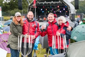 Guests enjoying Classic Ibiza Blickling 2023
