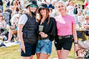 Guests enjoying Classic Ibiza Burghley 2023