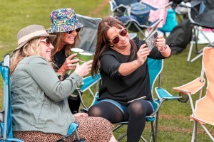 Guests enjoying Classic Ibiza Tatton 2023