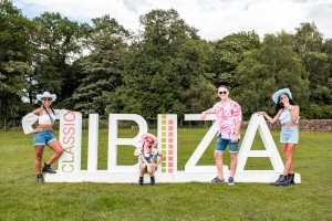 Guests enjoying Classic Ibiza Tatton 2023