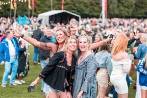 Guests enjoying Classic Ibiza Tatton 2023