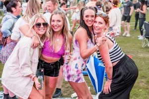 Guests enjoying Classic Ibiza Tatton 2023