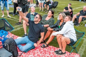 Guests enjoying Classic Ibiza Tatton 2023